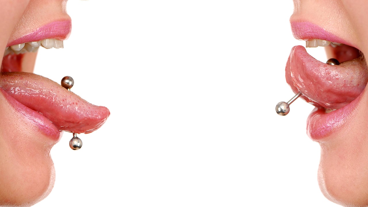 piercing i tungan